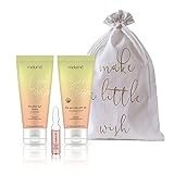 melumé Sonnenschutz Set I Sonnenmilch + After Sun + Serum Ampullen I vegane Sonnencreme Schutz und Pflege für strahlende Haut I Cruelty Free natürlicher Hautschutz mit Holimel SOD k