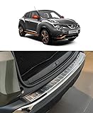 Biotto Chrom-Kratzschutz für hintere Stoßstange, kompatibel mit Nissan Juke Facelift F15 2014+