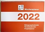 Wochenplaner 2022 DIN A4, Schafberger Verlag, Belegungskalender, Terminkalender, Projektp