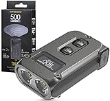 Nitecore TINI 2 Mini Taschenlampe - TINI2 v.2021 - Schlüsselanhänger LED 500 Lumen - USB C Wiederaufladb