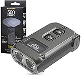 Nitecore TINI 2 Mini Taschenlampe - TINI2 v.2021 - Schlüsselanhänger LED 500 Lumen - USB C Wiederaufladb