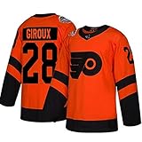 XIKADAN NHL Flyers Hockey-Trikot Flyers 93 Voracek 19 Patrick 79 Haart Herren-Sweatshirt, atmungsaktiv, langärmelig, Filmversion, Eishockey-Trikot (S-XXXL), Rot, L