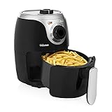 Tristar Heißluftfritteuse/Crispy Fryer mit einstellbarem Thermostat und Timer | ohne Fett-einfach zu reinigen – mit 2 Liter Fassungsvermögen, FR-6980, 2,0 L