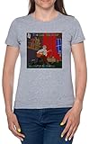 Jazz Butcher Live from Fishy Mansion Home T-Shirt Damen Kurzarm Grau Women Grey Tee XL