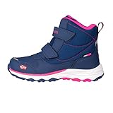 Trollkids wasserdichte Winterschuhe Wanderschuhe Hafjell, Marineblau/Pink, Größe 36