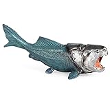JOKFEICE Animal-Figuren Realistische Kunststoff Dunkleosteus Marine Tiere Action Modell Wissenschaft Projekt Lernen Pädagogisches Spielzeug Geburtstag Geschenk Kuchen Topper für Kinder Kleink