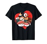 Sushi Tshirt für Herren Miso Maki Japan Wasabi Nigiri Fisch T-S