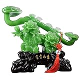 Chtom Gerenic Feng Shui Statue Feng Shui Ruyi Statue, Chinesischer Charme von Wohlstand Home Decoration, Feng Shui Dekor Segen Geschenk