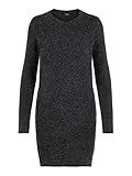 VERO MODA Damen Strickkleid VMDoffy gestricktes Mini-Kleid 10215523 Black Melange S