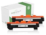 2 Toner kompatibel zu Brother TN-1050 Schwarz für DCP-1510 HL-1110 DCP-1612w HL-1210w DCP-1512 DCP-1610w MFC-1810 HL-1212w HL-1112 Laserdruck