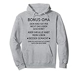 Bonus-Oma Stief-Oma Enkel-Kind Familie Stiefkind Geschenk Pullover H