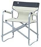 Coleman Faltstuhl Deck Chair mit Aluminiumgestell Zum Relaxen, Campingstuhl mit Armlehnen und gepolsterter Rückenlehne, Transporttasche, bis Max. 113 kg