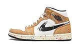 Jordan 1 Mid SE Brushstroke Herren DA8005-100, braun, 44 EU