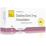 Deslora-Denk 5 mg Filmtabletten: Zur Besserung der Symptomatik bei allergischer Rhinitis und Urtikaria bei Erwachsenen und Jugendlichen ab 12 Jahren, Wirkstoff: Desloratadin, 10 Stk