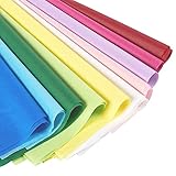 Seidenpapier von Juvale (120 Blatt) - Verschiedene Farben - Ideal für Geschenktüten, Bastelarbeiten wie Laternen oder Blumen, als Verpackungsmaterial von leicht Zerbrechlichem - 50 cm x 66
