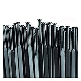 Kunpengzhao Fahrradzubehör Fahrradspeichen mit Nippel 1 2 STÜCKE MTB. Road Bike Straight Pull-Speichen für Mavic AKSIUM Ksyrium ureipe. KREUZRIDE Kosmisch für Fahrräder (Color : 276mm)