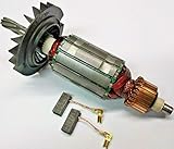 Motor Anker Rotor Läufer + Kohle für Bosch GBH 2-28,2-28 D,2-28 DV,2-28 DFV,2-28 F