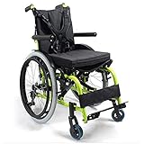 AWJ Rollstühle Kinderrollstühle für Kinder, Tragbarer Klapprollstuhl für Kinder Tour Passen Sie die Breite des b