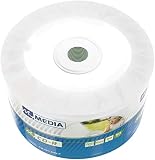 MyMedia CD-R 700 MB I 50er Pack Spindel I CD Rohlinge printable I 52-fache Brenngeschwindigkeit mit langer Lebensdauer I leere CDs beschreibbar I Audio CD Rohling I CD bedruckb