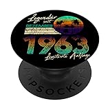 60. Geburtstag Geschenk Vintage Legendär Seit Dezember 1963 PopSockets mit austauschbarem PopGrip