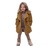 PZHHZPING Übergangsjacke Kinder Mädchen Jeansjacke Baby Jacke Parka Mantel Herbst Jeans Winterjacke Wintermantal Herbstjacke Herbstmantal Daunenjacke Babyjacke Steppjacke Plüschjacke Fleecejack