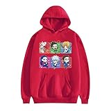 cshsb Hunter X Hunter Hoodie Unisex Hisoka Sweatshirt Hip Hop Kapuzenpullove für Damen Herren,A,XXL