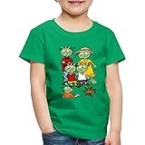 Spreadshirt Die Olchis Classic Eine Schmuddelige Familie Kinder Premium T-Shirt, 134-140, Kelly G