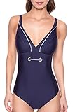 Lise Charmel Badeanzug Plisse Croisiere 80 D Plisse Navy (15018)