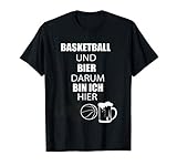 Basketball und Bier Säufer Malle Alkohol ist böse Sauf Mann T-S