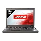 Lenovo ThinkPad T540p - 15,6 Zoll - Core i5-4300M @ 2,6 GHz - 8GB RAM - 250GB SSD - FHD (1920x1080) - Webcam - Win10Pro (Generalüberholt)