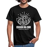 Spreadshirt Outlander Craigh NA Dun Traveler Society Männer T-Shirt, L, Schw