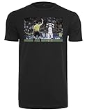 MERCHCODE Herren Stormtrooper Red Card Tee T-Shirt, Black, M