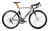 ASEDF Carbon Rennrad, 26in / 27.5in Kohlefaserrahmen 700c Rennfahrrad mit 105 22 Speed ​​Groupset Ultra-Light-Fahrrad orange-26