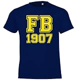 Kinder Jungen Mädchen T-Shirt Modell Fenerbahce - Navyblau 86/94 (2 Jahre)