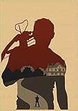 Leinwand plakat 50x70cm Kein Rahmen The Walking Dead Staffel 8 TV-Serie Poster Bar Café Wohnzimmer Wohnk