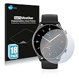 Savvies 18x Schutzfolie kompatibel mit Huami Amazfit GTR 2e Displayschutz-Folie Ultra-transp