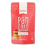 Xucker Pancake Mix ohne Zuckerzusatz - zuckerarme Pfannkuchen Mischung mit Erythrit und Xylit I Pancake mit 90% weniger Zucker I Pfannkuchen Mix mit Dinkelmehl I glutenfrei (150 g)