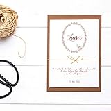 Glückwunschkarte zur Taufe - Personalisierte Taufk