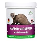 Gardigo Marderabwehr Granulat für Haus, Dachboden, Garage und Garten | Marderschutz mit Duftstoff | Alternative zu Marderspray oder Marderschreck mit U