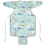 Alipis Overall Baby Füttern Lätzchen Langarmes Baby Fütterung Lätzchen Entwöhnung Self- Fütterung Tuch Tuch für Babys Und Kleink