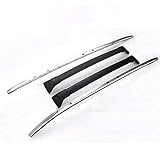 WYYUE Dachreling Ross Bar & Roof Rack-Fit für Mazda CX-5 2017 2018 2019 2020, Chromeandcross Aluminium-Dachträger, Dachgepäckträger, Nutzlast 200 kg