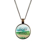 Mylery Ring mit Motiv Dorf-Kind Land Heimat Nr.4 Silber 16