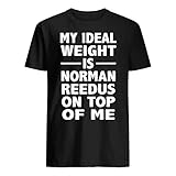 ShingoC Ltd Good My Ideal Weight is Norman Reedus On Top of Me T-Shirt Gr. XL, Schw