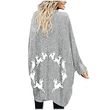 HHOP Weihnachten damenblusen Langarm Festliche blusen Damen Pyjama Damen Marke blusen beige Damen Kleidung Frauen Pullover Pyjama Damen Marke Weihnachten Pullover Damen copyshirt Batik Pullover D