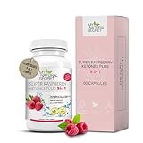 Super Raspberry Ketone Plus – Der MyNaturalSecret Bestseller Verbesserte 9in1 Formel mit 100% purem Himb