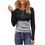 Winterpullover Damen Sport Tshirt Damen Langarm Salty Skin Kleider Crop Tshirt Damen Strickpullover Damen v Ausschnitt Herbst Mode Damen Shirt elegant Damen Ob