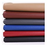Kunstleder Stoff Weiches Feel-Material Aus Kunstleder. Breite 63 Zoll Breite. Hohe Qualität und Schweres Gewicht. Feuerhemmend und für Polster Geeignet. Meterware füR Sofa Auto Sitz MöBel Jacken H