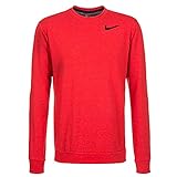 Nike Dri-Fit Training Crew T-Shirt LS XXL rot/schwarz (University Red/schwarz)