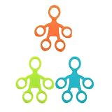 TAHUAON Fingertrainer, Handgriffverstärker, Handtraining, Stressabbau, Fingertrainer, Handgriffverstärker, Handtrainer, Stressabbau, 3 Stück