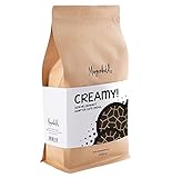 Morgenheld CREAMY Premium Kaffeebohnen 1 kg sanfter Arabica Café Crema, aromatisch und säurearm, ganze B